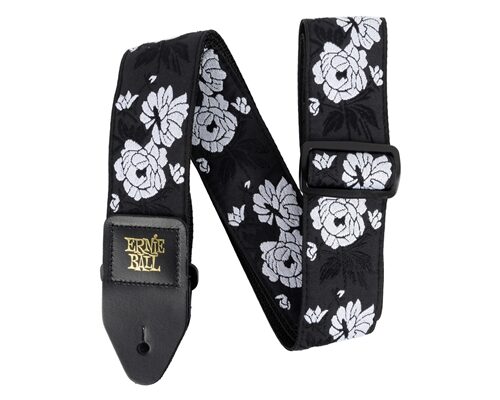 ERNIE BALL - 5357 JACQUARD STRAP VANILLA ROSE