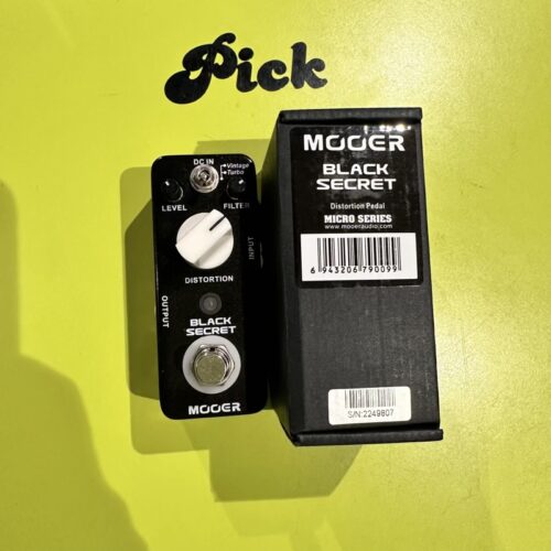 MOOER BLACK SECRET DISTORTION EFFETTO PER CHITARRA USATO