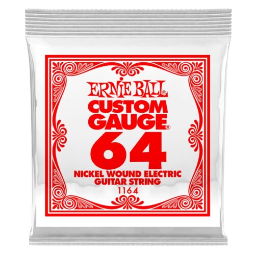 Ernie Ball corda singola 1164 Nickel Wound .064