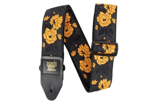 ERNIE BALL - 5358 JACQUARD STRAP TANGERINE ROSE