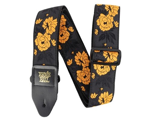 ERNIE BALL - 5358 JACQUARD STRAP TANGERINE ROSE