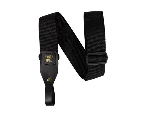 ERNIE BALL - 5365 POLYPRO ACOUSTIC GTR STRAP BLACK