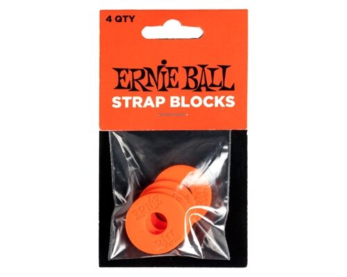 ERNIE BALL - 5620 STRAP BLOCKS RED