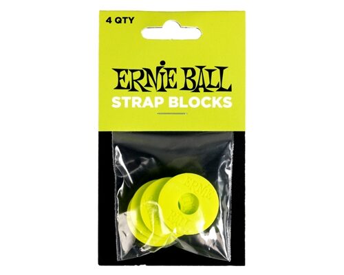 ERNIE BALL - 5622 STRAP BLOCKS GREEN