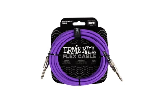 ERNIE BALL - 6415 FLEX CABLE PURPLE 3M