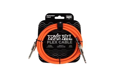 ERNIE BALL - 6416 FLEX CABLE ORANGE 3M