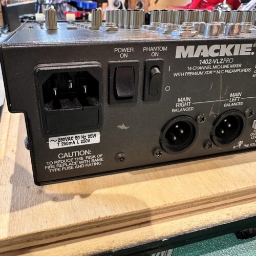 MACKIE 1402 VLZ PRO MIXER ANALOGICO 6 MICROFONICI USATO