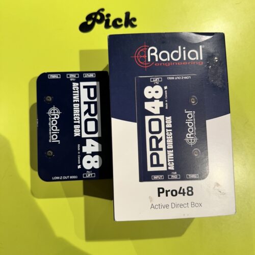 RADIAL PRO48 DI BOX ATTIVA DIRECT BOX B-Stock