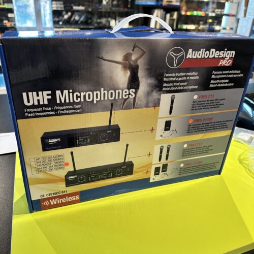 AUDIO DESIGN PMU211BP MICROFONO AD ARCHETTO WIRELESS B-Stock