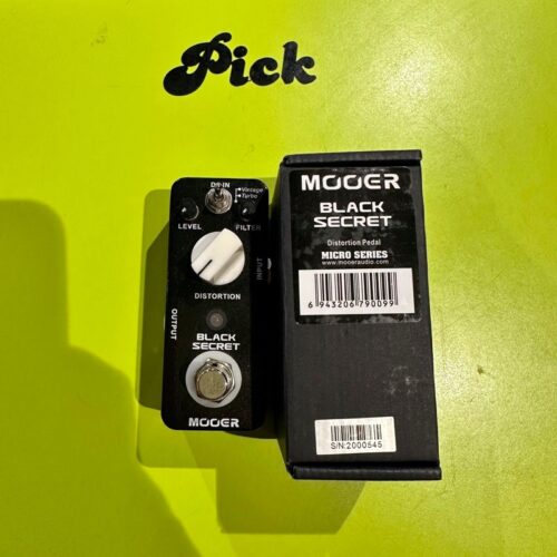 MOOER BLACK SECRET DISTORTION EFFETTO PER CHITARRA USATO