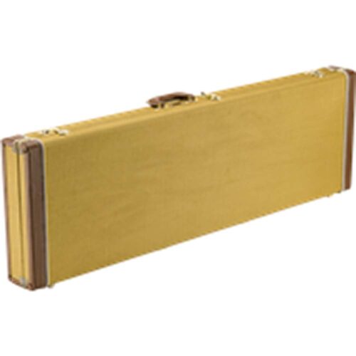 Fender custodia rigida Classic Series Wood Case Precision Bass/Jazz Bass, Tweed