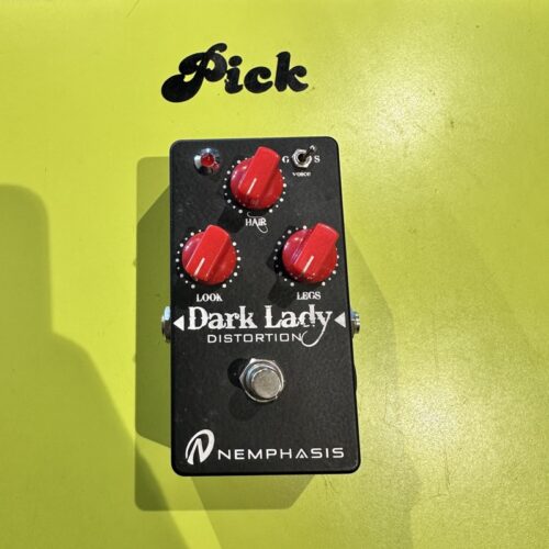 NEMPHASIS DARK LADY RED KNOBS DISTORSORE USATO