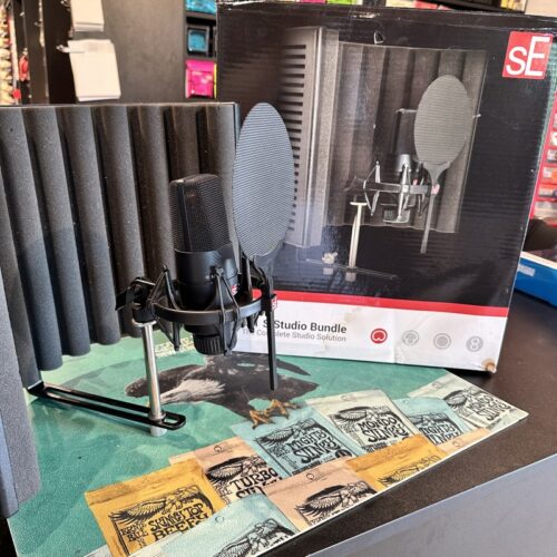 SE ELECTRONICS X1S STUDIO BUNDLE MICROFONO A CONDENSATORE DA STUDIO B-Stock