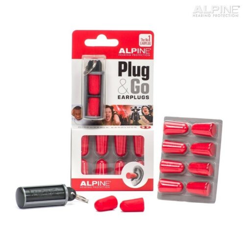 ALPINE PLUG & GO SET 10 TAPPI CON TRAVEL BOX PER ORECCHI