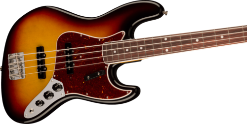 FENDER American Vintage II 1966 Jazz Bass, Rosewood, 3-Color Sunburst