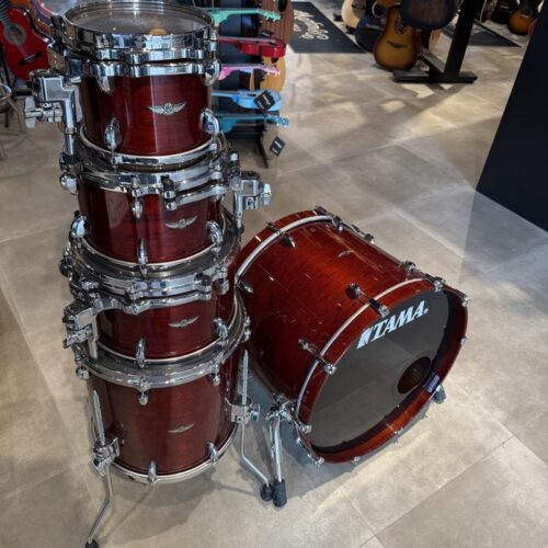 TAMA STAR WALNUT RED BURGUNDY BATTERIA ACUSTICA USATO