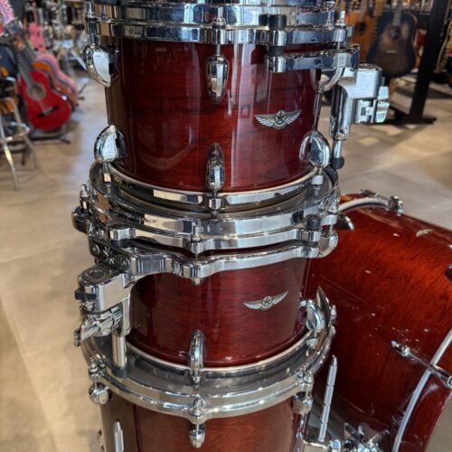 TAMA STAR WALNUT RED BURGUNDY BATTERIA ACUSTICA USATO