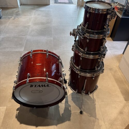 TAMA STAR WALNUT RED BURGUNDY BATTERIA ACUSTICA USATO