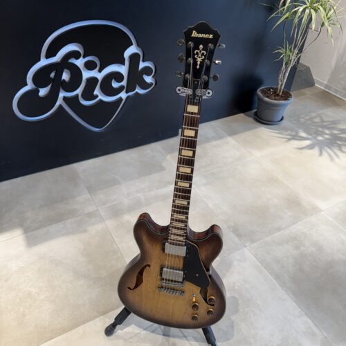 IBANEZ ASV 10A CHITARRA SEMIACUSTICA TOBACCO BURST STILE VINTAGE USATO