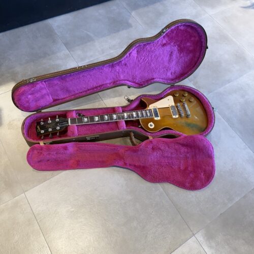 GIBSON LES PAUL DELUXE 1981 GOLD TOP USATO