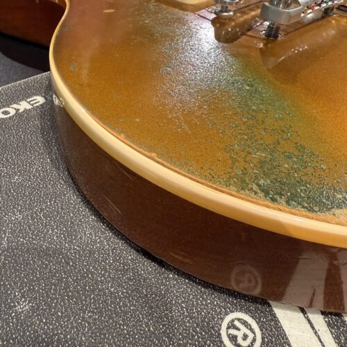 GIBSON LES PAUL DELUXE 1981 GOLD TOP USATO