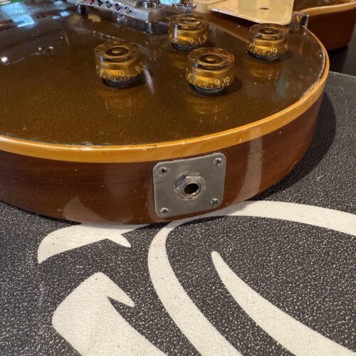 GIBSON LES PAUL DELUXE 1981 GOLD TOP USATO