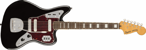 Squier Classic Vibe '70s Jaguar, Laurel Fingerboard, Black
