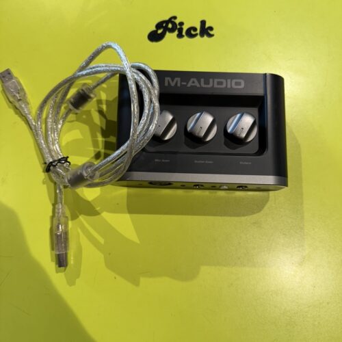 M AUDIO FAST TRACK SCHEDA AUDIO UN CANALE USATO