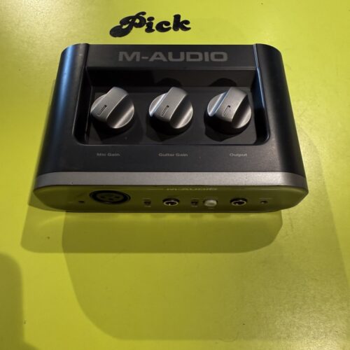 M AUDIO FAST TRACK SCHEDA AUDIO UN CANALE USATO