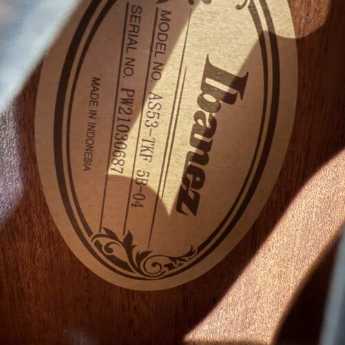 IBANEZ AS53-TKF CHITARRA SEMIACUSTICA USATO