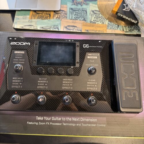 ZOOM G6 MULTIEFFETTO PER CHITARRA USATO