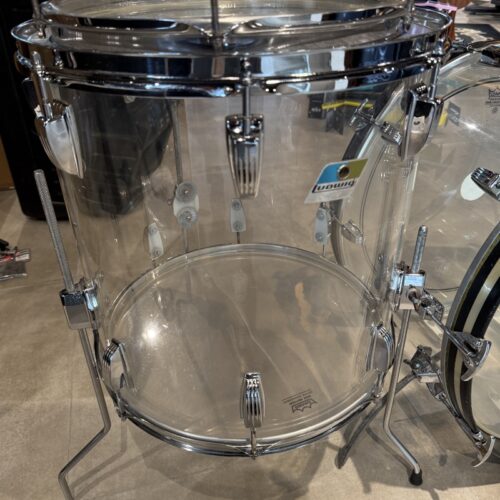 LUDWIG VISTALITE CLEAR 22/13/16 1976 BATTERIA IN ACRILICO USATO