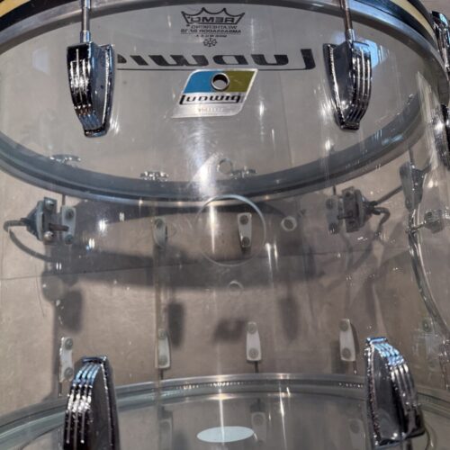 LUDWIG VISTALITE CLEAR 22/13/16 1976 BATTERIA IN ACRILICO USATO