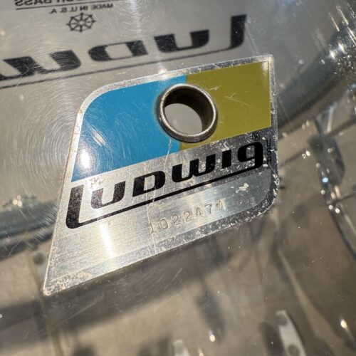 LUDWIG VISTALITE CLEAR 22/13/16 1976 BATTERIA IN ACRILICO USATO
