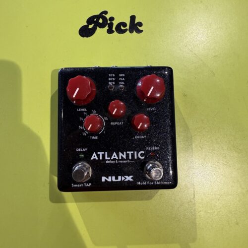 NUX ATLANTIC EFFETTO REVERBERO E DELAY PER CHITARRA USATO