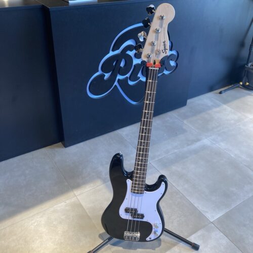 SQUIER SONIC PRECISION BASS BASSO ELETTRICO 4 CORDE BLACK USATO
