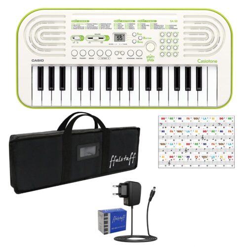 CASIO SA50 BUNDLE CUSTODIA+ALIMENTATORE